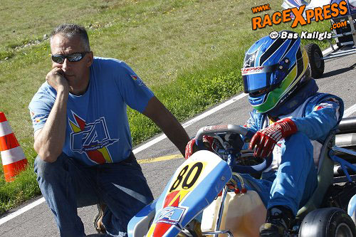 Jordi van Moorsel toont snelheid tijdens Rotax Euro Challenge